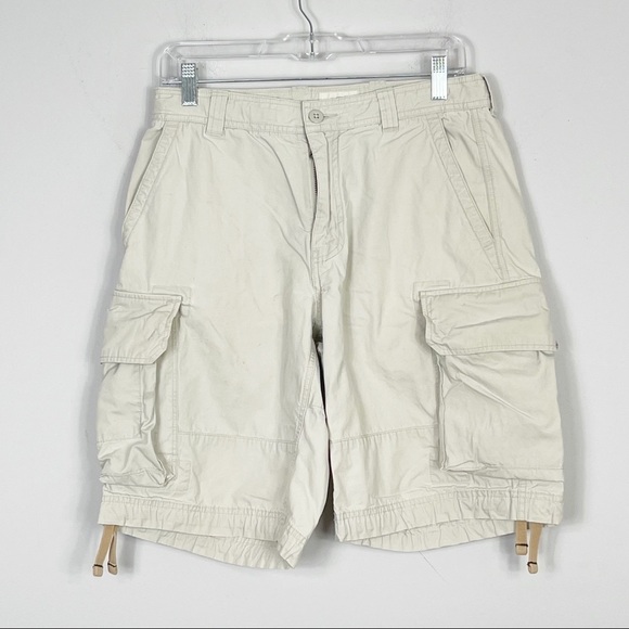 Gap Khakis Men's Tan Cargo Shorts Size 30 - Picture 1 of 10